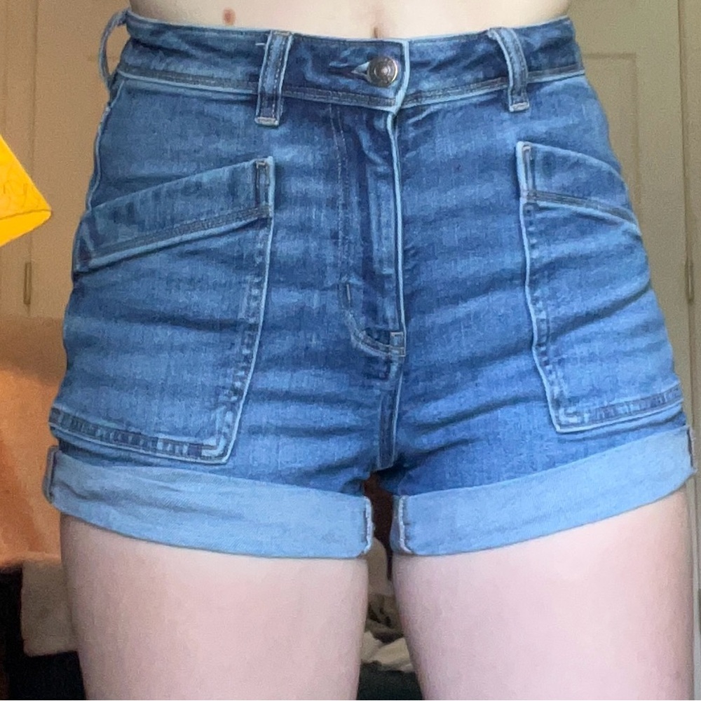 Denim Blue Women's Shorts